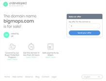 Tablet Screenshot of bigmaps.com